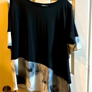 A modern day to evening top.